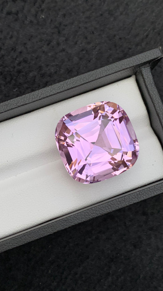 Kunzite Faceted Cut Piece 53.5 Carat
