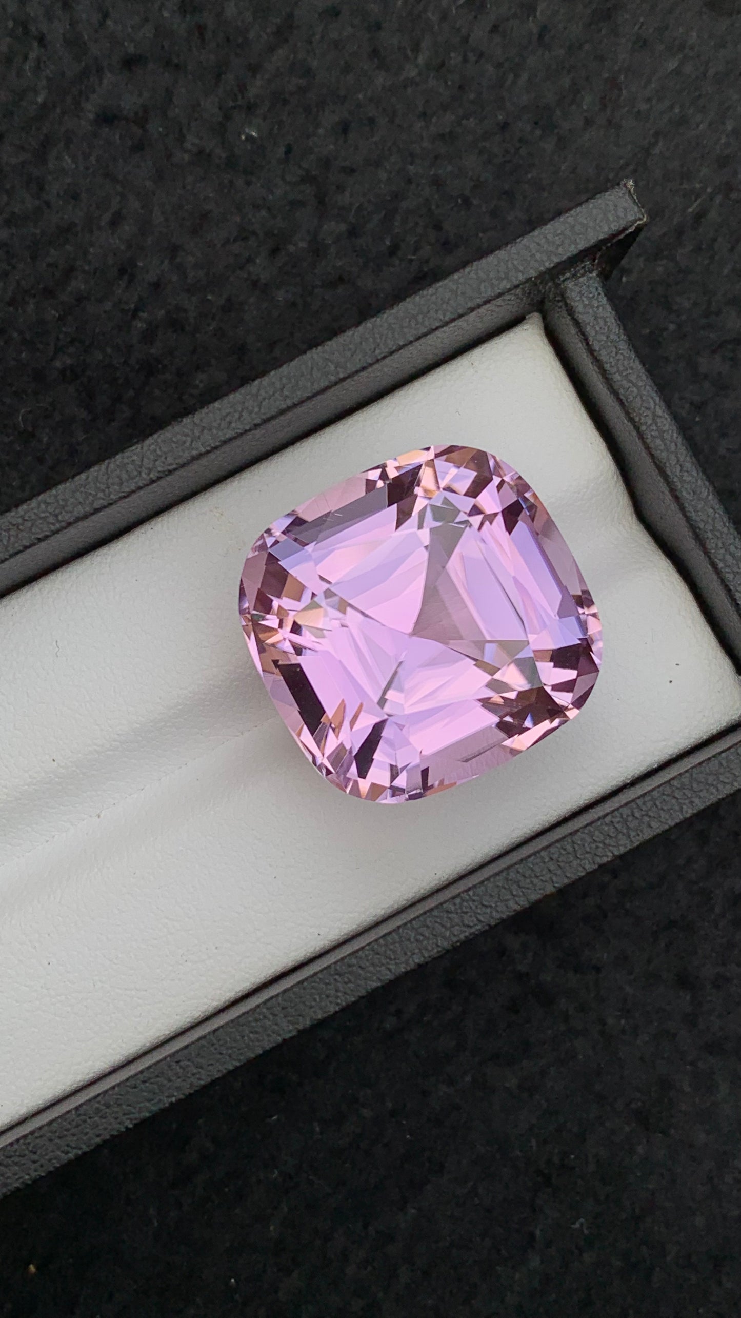 Kunzite Faceted Cut Piece 53.5 Carat