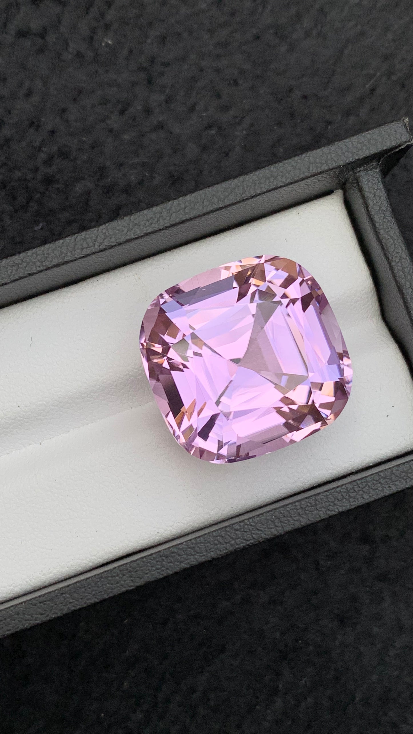 Kunzite Faceted Cut Piece 53.5 Carat