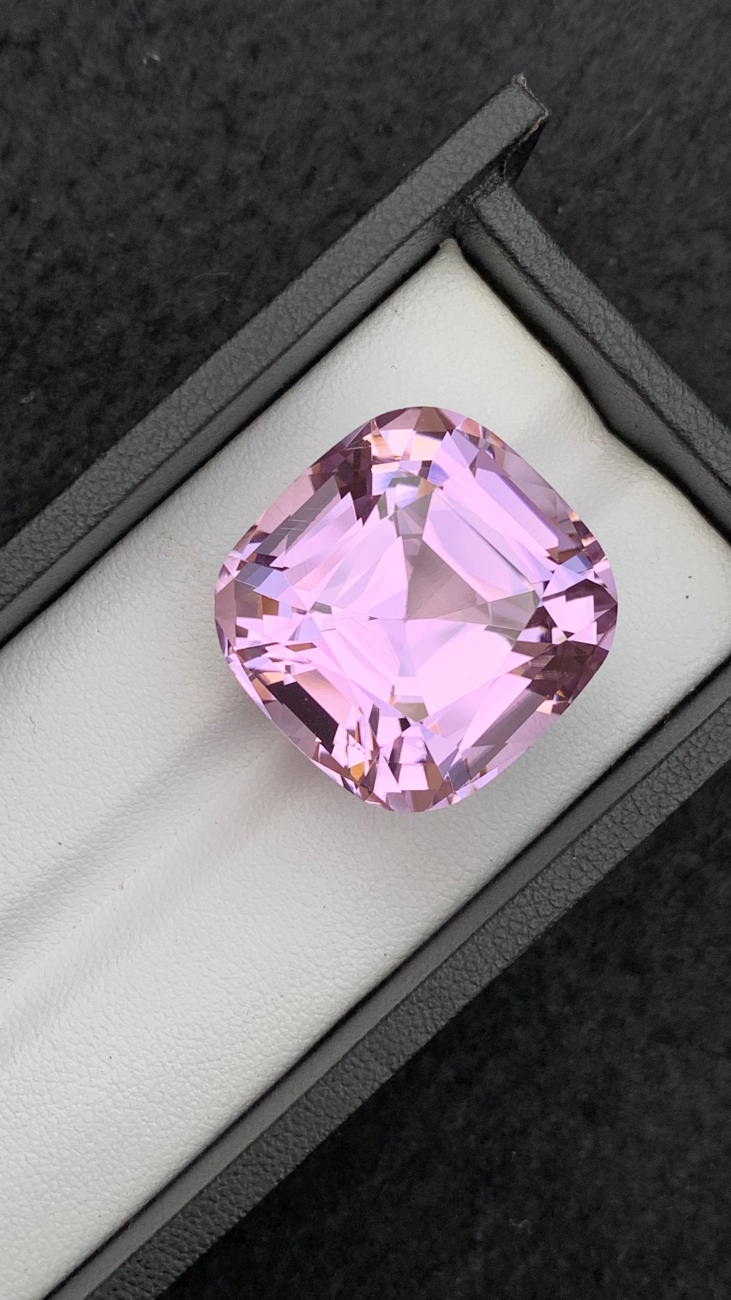 Kunzite Faceted Cut Piece 53.5 Carat